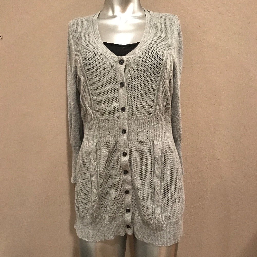 DKNY long Knit cardigan